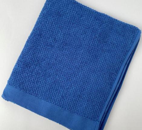 Полотенце махровое Venetto (тёмно-синий), 70х135