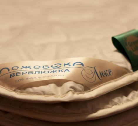 Одеяло всесезонное ВЕРБЛЮЖКА Люкс, 172х205