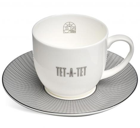 Чайный набор "TET-A-TET" 416-103 на 2 персоны, 4 предмета (300 мл)