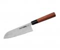 Нож кухонный &quot;Samura OKINAWA&quot; Сантоку 175 мм, палисандр