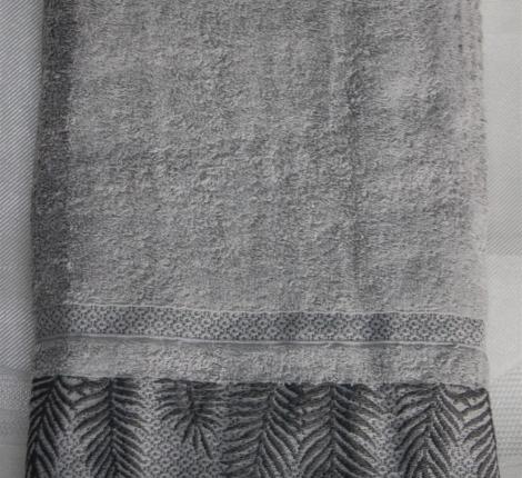 Полотенце махровое "DO&CO" 70х140 (1/1 ) CALI, серый