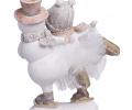 Статуэтка "СНЕГОВИКИ", 16х9,5х18,5 см