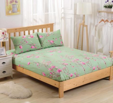 PCT-R-219 Простынь сатин на резинке печатная, 200х200