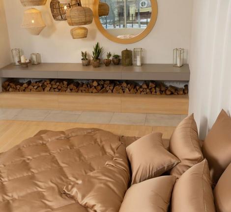 Простыня "SAND BRILLIANT GRASS" Тенсел, 180х240