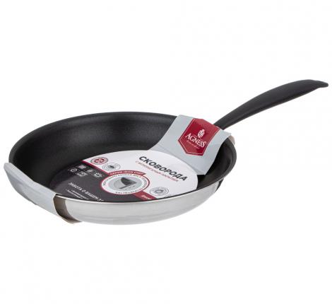 Сковорода AGNESS "IRON CHEF", диаметр 24 см