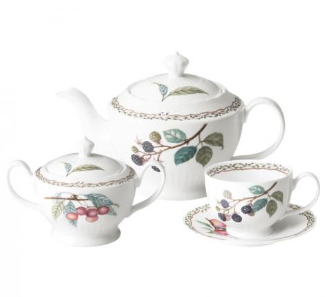 Чайный сервиз "FRUIT GARDEN" на 6 персон, 14 предметов