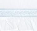 Постельное бельё детское BOVI "ВЕНЗЕЛЬ NEW" Перкаль, белый/голубой