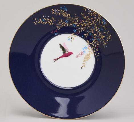 Чайный набор "GOLDEN BIRDS" 419-131 на 2 персоны, 4 предмета (220 мл)