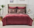 Постельное белье с одеялом "Sofi de Marko" Ренато №8 Велюр/Сатин, 1,5 спальный