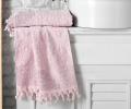 Кухонное полотенце махровое &quot;KARNA&quot; OTTOMAN 40x60 1/1, Розовый