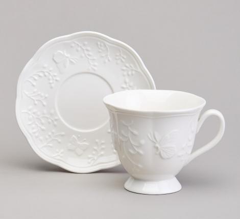 Чайный набор "LAVENDER" на 2 персоны, 4 предмета (280 мл)