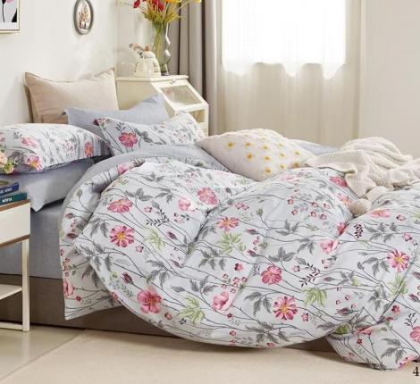 Постельное белье "Cleo" Pure Cotton 30/411-PC Поплин, Евро