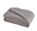 Покрывало пике "Blanc des Vosges" ARTESIA ARDOISE (темно-серый), 180х260