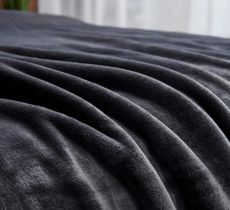 Плед "Sofi de Marko" София (антрацит1) Велсофт, 160х220