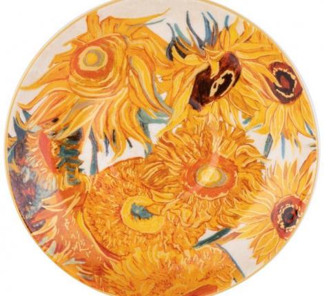 Чайная пара "ПОДСОЛНУХИ" (В. ВАН ГОГ), 250 мл