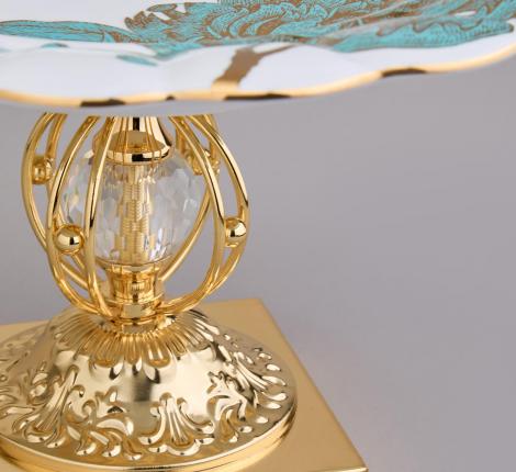 Фруктовница на ножке "Lefard" 46-1386, 31*31*19 см