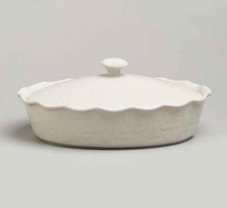 Форма для запекания с крышкой "AGNESS" BEIGE, 2000 мл