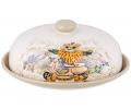 Блюдо для блинов с крышкой "ДЕРЕВО МУДРОСТИ" 358-1861, диаметр 23 см