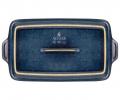 Форма для запекания "AGNESS" REACTIVE BLUE, 1800 мл
