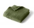 Полотенце махровое "Blanc des Vosges" UNI FORET (зелёный), 30х30-2шт.