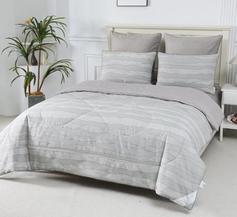 Постельное белье с одеялом "Sofi de Marko" Ришелье №54 Сатин, 1,5 спальный