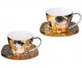 Чайный набор "ART COLLECTION" (Г. КЛИМТ) на 2 персоны, 4 предмета (250 мл)