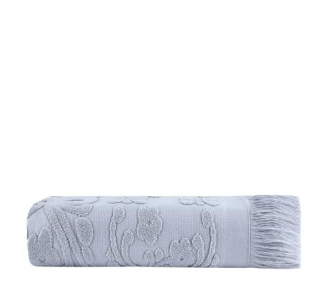 Полотенце махровое Arya с бахромой Isabel Soft 30X50, Серый