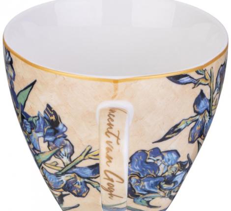 Чайный набор "ИРИСЫ" (В. ВАН ГОГ) на 4 персоны, 8 предметов (250 мл)