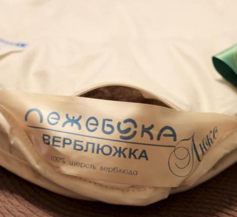 Одеяло всесезонное ВЕРБЛЮЖКА Люкс, 140х205