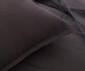Постельное бельё "MAJOLİ" Stonewashed SOLİD Варёный хлопок, 1,5 спальный