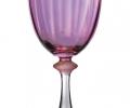 Набор бокалов для вина 6 штук "PRIMULA" (розовый) стекло, высота.22 см