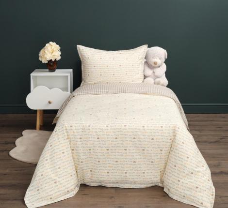 Постельное бельё детское "Sofi de Marko" Тэдди Сатин, 1,5 спальный