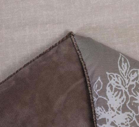 Постельное белье с одеялом "Sofi de Marko" Роберто №19 Велюр/Сатин, Семейный