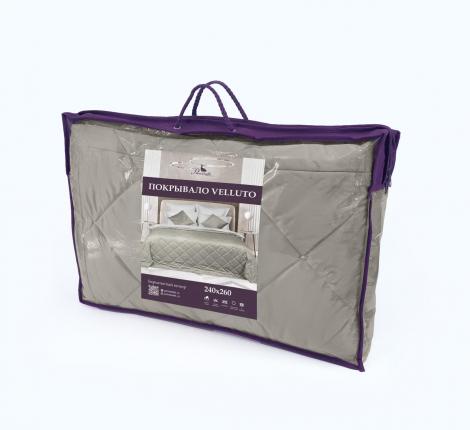 Покрывало Primavelle "VELLUTO" 240х260, Тауп