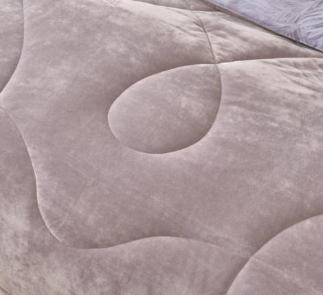 Постельное белье с одеялом "Sofi de Marko" Ренато №35 Велюр/Сатин, Евро