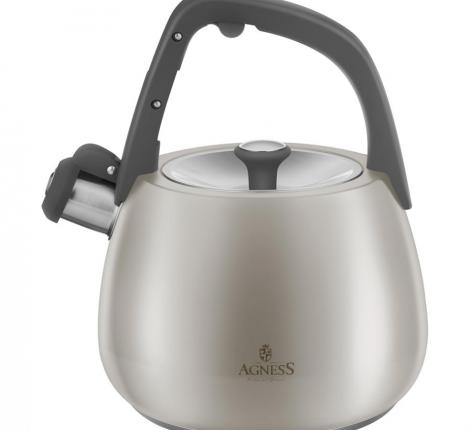Чайник со свистком "AGNESS" 948-1005, 2,5 л
