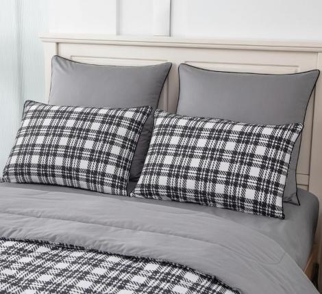 Постельное белье с одеялом "Sofi de Marko" Ришелье №49 Сатин, Семейный