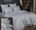 Постельное белье "Kazanov.A." Stripe Royal (серебро) Страйп Сатин, Евро