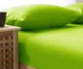 Простыня сатин SOHO collection (салатовый), 240х260