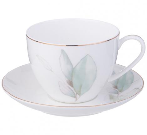 Чайный набор "INSPIRATION" НЕЖНОСТЬ на 6 персон, 12 предметов (260 мл)