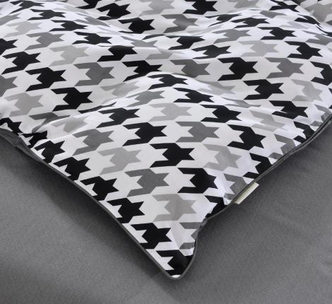 Постельное белье "Sofi de Marko" Пикассо (серый) Сатин, Евро