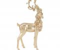 Олень барочный "GOODWILL" (золотой), высота 51 см