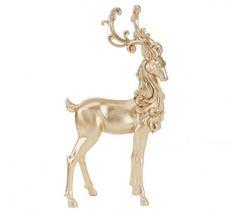 Олень барочный "GOODWILL" (золотой), высота 51 см