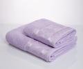 Полотенце махровое AMBIELLA "DAMASK" 70x140, сиреневый