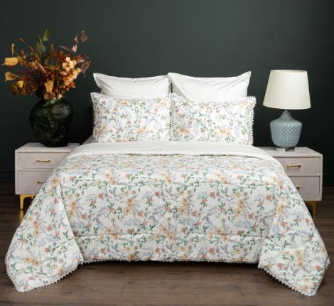 Постельное белье с одеялом "Sofi de Marko" Трина Сатин, Евро