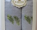 Набор махровых полотенец &quot;KARTREKS&quot; 2шт (50х90, 70х140) ROMANTIK 57.004