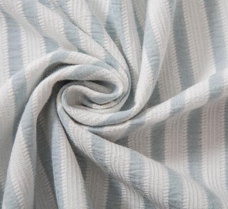 Постельное белье с одеялом "Kazanov.A." Stripe Muslin lace (голубое серебро), Евро