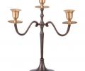 Подсвечник на 3 свечи "CUERO", высота 27,5 см