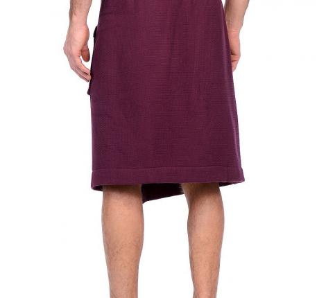 Набор для сауны мужской Maison Dor "DUFOUR" (баклажан)