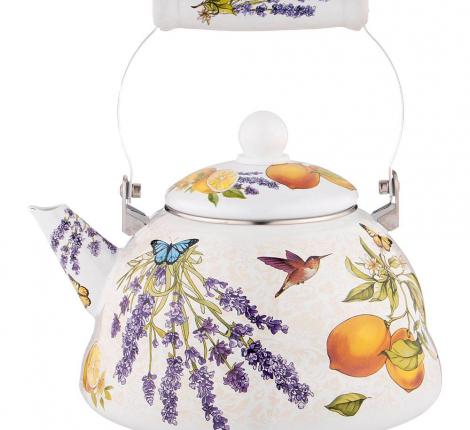 Чайник эмалированный "ПРОВАНС ЛИМОНЫ", 3,0 л